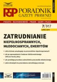 Zatrudnianie niepełnosprawnych,młodocianych,emerytów Zatrudnianie niepełnosprawnych,młodocianych,emerytów