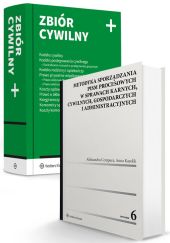 PAKIET: Metodyka sporządzania pism procesowych w sprawach karnych, cywilnych, gospodarczych i administracyjnych + Zbiór cywilny PLUS PAKIET: Metodyka sporządzania pism procesowych w sprawach karnych, cywilnych, gospodarczych i administracyjnych + Zbiór cywilny PLUS