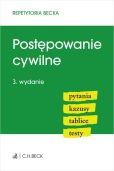 Postępowanie cywilne. Pytania. Kazusy. Tablice. Postępowanie cywilne. Pytania. Kazusy. Tablice.