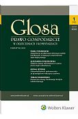 Glosa - Prawo Gospodarcze w Orzeczeniach i Komentarzach Glosa - Prawo Gospodarcze w Orzeczeniach i Komentarzach