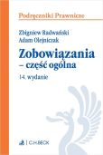Zobowiązania - część ogólna Zobowiązania - część ogólna