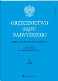 Orzecznictwo Sądu Najwyższego. Izba Pracy i Ubezpieczeń Społecznych Orzecznictwo Sądu Najwyższego. Izba Pracy i Ubezpieczeń Społecznych