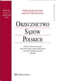 Orzecznictwo Sądów Polskich Orzecznictwo Sądów Polskich