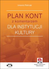 Plan kont z komentarzem dla instytucji kultury (z suplementem elektronicznym) Plan kont z komentarzem dla instytucji kultury (z suplementem elektronicznym)