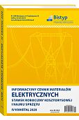 Informacyjny cennik MATERIAŁÓW ELEKTRYCZNYCH, stawek robocizny kosztorysowej i najmu sprzętu Informacyjny cennik MATERIAŁÓW ELEKTRYCZNYCH, stawek robocizny kosztorysowej i najmu sprzętu