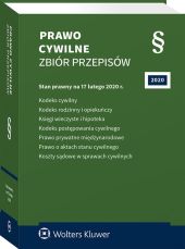 Kodeks cywilny. Kodeks rodzinny i opiekuńczy. Księgi wieczyste i hipoteka. Kodeks postępowania cywilnego. Prawo prywatne międzynarodowe. Prawo o aktach stanu cywilnego. Koszty sądowe w sprawach cywilnych Kodeks cywilny. Kodeks rodzinny i opiekuńczy. Księgi wieczyste i hipoteka. Kodeks postępowania cywilnego. Prawo prywatne międzynarodowe. Prawo o aktach stanu cywilnego. Koszty sądowe w sprawach cywilnych