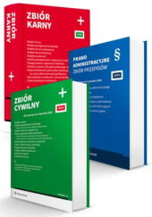 PAKIET: Zbiór cywilny PLUS + Zbiór karny PLUS + Prawo administracyjne. Zbiór przepisów PAKIET: Zbiór cywilny PLUS + Zbiór karny PLUS + Prawo administracyjne. Zbiór przepisów