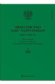 Orzecznictwo Sądu Najwyższego. Izba Cywilna Orzecznictwo Sądu Najwyższego. Izba Cywilna
