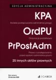 Kodeks postępowania administracyjnego Ordynacja podatkowa Prawo o postępowaniu przed sądami administracyjnymi 25 innych aktów prawnych Kodeks postępowania administracyjnego Ordynacja podatkowa Prawo o postępowaniu przed sądami administracyjnymi 25 innych aktów prawnych