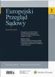 Europejski Przegląd Sądowy Europejski Przegląd Sądowy