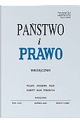 Państwo i Prawo Państwo i Prawo