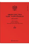Orzecznictwo Sądu Najwyższego. Izba Karna Orzecznictwo Sądu Najwyższego. Izba Karna