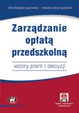 Zarządzanie opłatą przedszkolną / JBK1377E Zarządzanie opłatą przedszkolną / JBK1377E