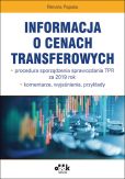 Informacja o cenach transferowych Informacja o cenach transferowych