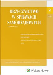 Orzecznictwo w Sprawach Samorządowych Orzecznictwo w Sprawach Samorządowych