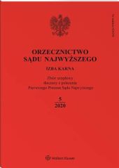 Orzecznictwo Sądu Najwyższego. Izba Karna Orzecznictwo Sądu Najwyższego. Izba Karna