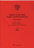 Orzecznictwo Sądu Najwyższego. Izba Karna Orzecznictwo Sądu Najwyższego. Izba Karna