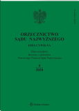 Orzecznictwo Sądu Najwyższego. Izba Cywilna Orzecznictwo Sądu Najwyższego. Izba Cywilna