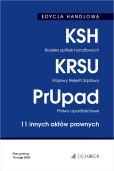 Edycja handlowa Kodeks spółek handlowych Krajowy Rejestr Sądowy. Prawo upadłościowe Edycja handlowa Kodeks spółek handlowych Krajowy Rejestr Sądowy. Prawo upadłościowe