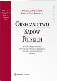 Orzecznictwo Sądów Polskich Orzecznictwo Sądów Polskich