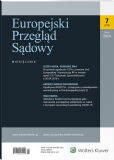 Europejski Przegląd Sądowy Europejski Przegląd Sądowy