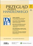 Przegląd Prawa Handlowego Przegląd Prawa Handlowego