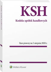 Kodeks spółek handlowych. Przepisy Kodeks spółek handlowych. Przepisy