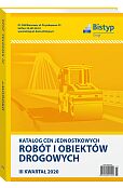 Katalog cen jednostkowych robót i obiektów DROGOWYCH Katalog cen jednostkowych robót i obiektów DROGOWYCH