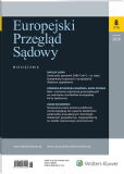Europejski Przegląd Sądowy Europejski Przegląd Sądowy
