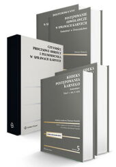 PAKIET: Czynności procesowe obrońcy i pełnomocnika w sprawach karnych + Postępowanie odwoławcze w sprawach karnych. Komentarz. Orzecznictwo + Kodeks postępowania karnego. Komentarz. Tom I i II PAKIET: Czynności procesowe obrońcy i pełnomocnika w sprawach karnych + Postępowanie odwoławcze w sprawach karnych. Komentarz. Orzecznictwo + Kodeks postępowania karnego. Komentarz. Tom I i II