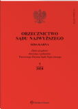 Orzecznictwo Sądu Najwyższego. Izba Karna Orzecznictwo Sądu Najwyższego. Izba Karna