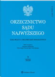 Orzecznictwo Sądu Najwyższego. Izba Pracy i Ubezpieczeń Społecznych Orzecznictwo Sądu Najwyższego. Izba Pracy i Ubezpieczeń Społecznych