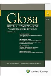 Glosa - Prawo Gospodarcze w Orzeczeniach i Komentarzach Glosa - Prawo Gospodarcze w Orzeczeniach i Komentarzach