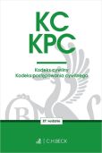 KC KPC Kodeks cywilny Kodeks postępowania cywilnego KC KPC Kodeks cywilny Kodeks postępowania cywilnego