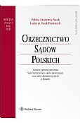 Orzecznictwo Sądów Polskich Orzecznictwo Sądów Polskich