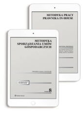 Metodyka sporządzania umów gospodarczych + Metodyka pracy prawnika in-house - Pakiet e-book PDF Metodyka sporządzania umów gospodarczych + Metodyka pracy prawnika in-house - Pakiet e-book PDF