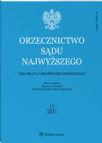 Orzecznictwo Sądu Najwyższego. Izba Pracy i Ubezpieczeń Społecznych Orzecznictwo Sądu Najwyższego. Izba Pracy i Ubezpieczeń Społecznych