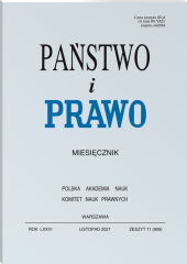Państwo i Prawo Państwo i Prawo