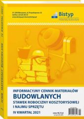 Informacyjny cennik MATERIAŁÓW BUDOWLANYCH, stawek robocizny kosztorysowej i najmu sprzętu Informacyjny cennik MATERIAŁÓW BUDOWLANYCH, stawek robocizny kosztorysowej i najmu sprzętu