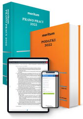 PAKIET: MERITUM Prawo pracy 2022 [PAPIER + E-BOOK PDF] + MERITUM Podatki 2022 [PAPIER + E-BOOK PDF]