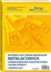 Informacyjny cennik MATERIAŁÓW INSTALACYJNYCH, stawek robocizny kosztorysowej i najmu sprzętu Informacyjny cennik MATERIAŁÓW INSTALACYJNYCH, stawek robocizny kosztorysowej i najmu sprzętu