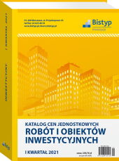 Katalog cen jednostkowych robót i obiektów INWESTYCYJNYCH Katalog cen jednostkowych robót i obiektów INWESTYCYJNYCH