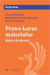 Prawo karne materialne Kurs skrócony Prawo karne materialne Kurs skrócony