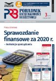 Sprawozdanie finansowe za 2020 r. instrukcja sporządzania Sprawozdanie finansowe za 2020 r. instrukcja sporządzania