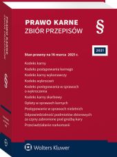 Kodeks karny. Kodeks postępowania karnego. Kodeks karny wykonawczy. Kodeks wykroczeń. Kodeks postępowania w sprawach o wykroczenia. Kodeks karny skarbowy. Opłaty w sprawach karnych. Postępowanie w sprawach nieletnich Kodeks karny. Kodeks postępowania karnego. Kodeks karny wykonawczy. Kodeks wykroczeń. Kodeks postępowania w sprawach o wykroczenia. Kodeks karny skarbowy. Opłaty w sprawach karnych. Postępowanie w sprawach nieletnich