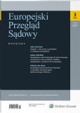 Europejski Przegląd Sądowy Europejski Przegląd Sądowy