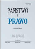 Państwo i Prawo Państwo i Prawo