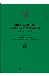 Orzecznictwo Sądu Najwyższego. Izba Cywilna Orzecznictwo Sądu Najwyższego. Izba Cywilna