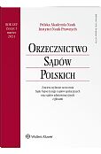 Orzecznictwo Sądów Polskich Orzecznictwo Sądów Polskich
