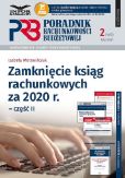 Zamknięcie ksiąg rachunkowych za 2020 r. Część II Zamknięcie ksiąg rachunkowych za 2020 r. Część II